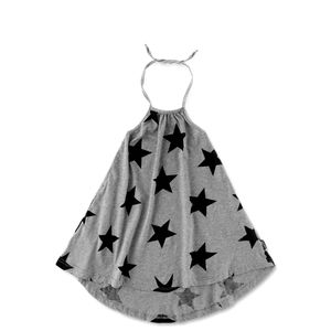 NUNUNUGirls' Star Print Halter Dress - Little Kid, Big Kid